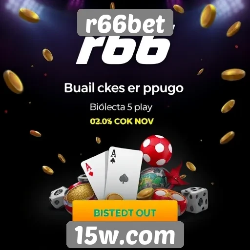 Ofertas e bônus disponíveis na plataforma R66Bet