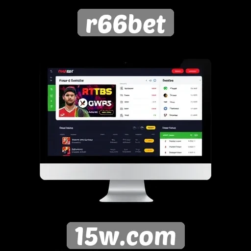 Interface e experiência do usuário no site r66bet